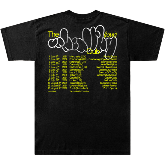 美品 アン・マリー Anne-Marie Tシャツ 黒 2024 クラブツアー The Unhealthy Club UK 2024 Tour T-Shirt | Anne-Marie